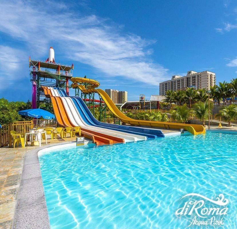 Spazzio Diroma Com Acesso Ao Acqua Park - Temporada Cn Adriele Caldas Novas Eksteriør bilde
