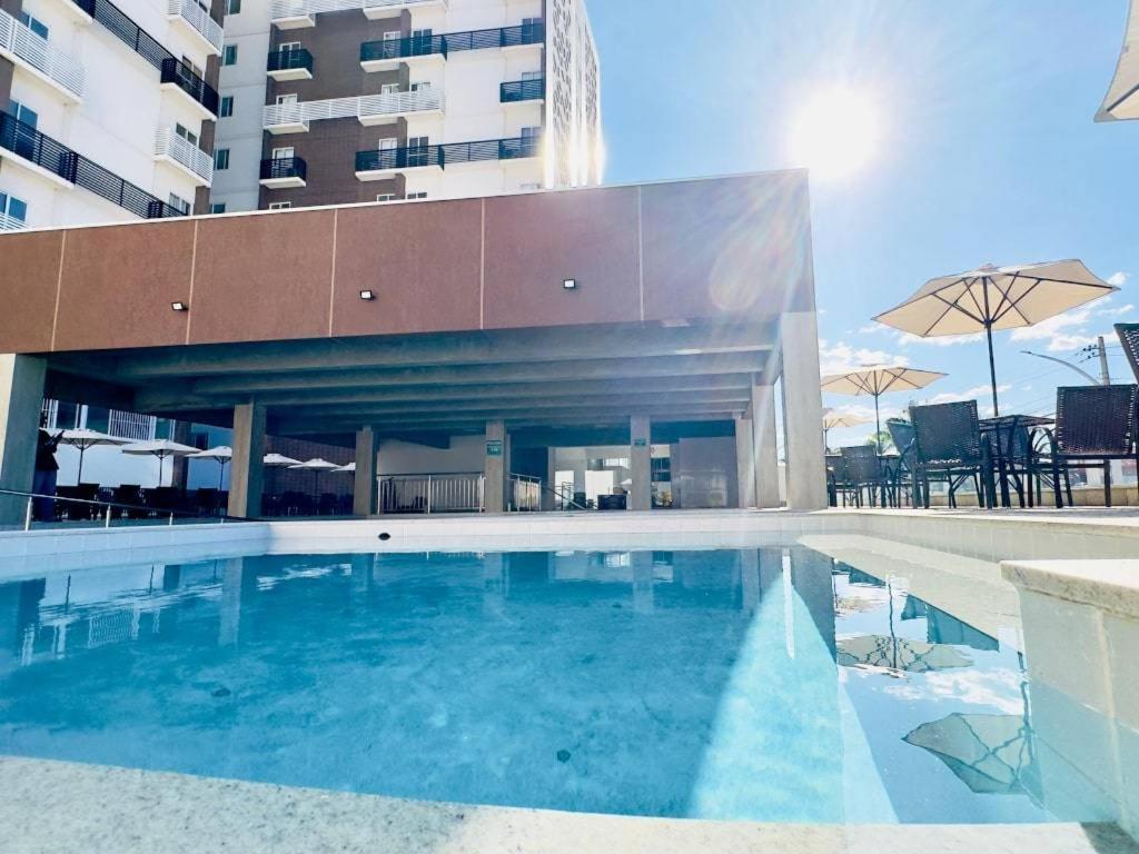 Spazzio Diroma Com Acesso Ao Acqua Park - Temporada Cn Adriele Caldas Novas Eksteriør bilde